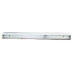 Luminaire blanc à 2 tubes fluorescents de 33 po, blanc