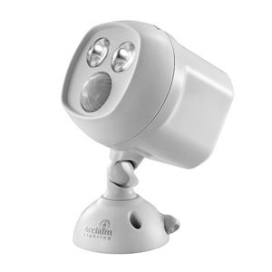 Acclaim Lighting Battery Operated Motion Activated LED Dual Spotlight