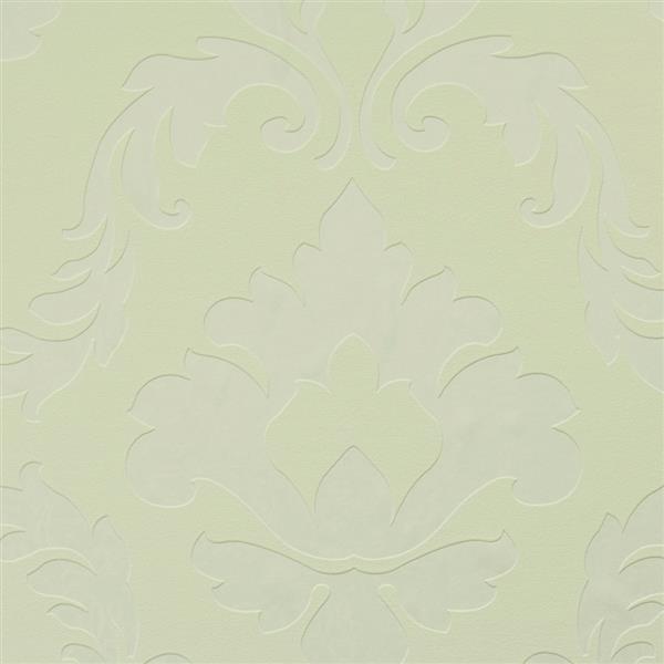 Walls Republic Egg Shell Metallic Floral Damask Non-Woven Unpasted Wallpaper