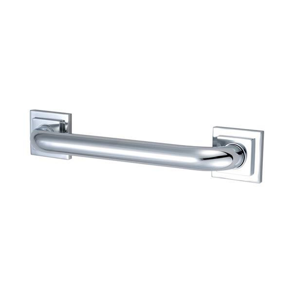 Elements of Design Claremont 36-in Chrome Wall Mount Grab Bar