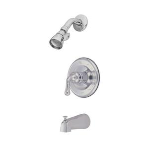 Elements of Design Magellan Chrome 1 handle Bathtub And Shower Faucet with Valve