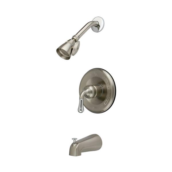Elements Of Design Magellan Satin Nickel Chrome 1 Handle Bathtub