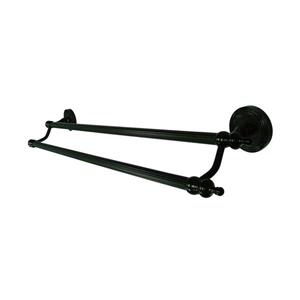 Elements of Design Templeton 24-in Oil-Rubbed Bronze Double Towel Bar