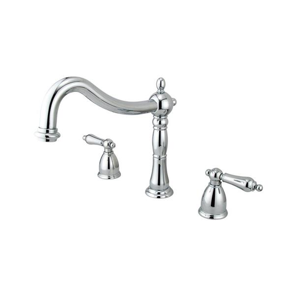 Elements of Design Chrome Deck Mount Bathtub Faucet ES1341AL | RONA