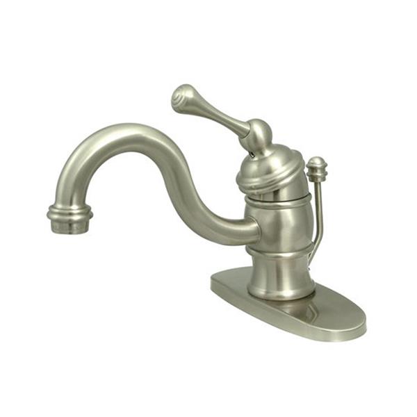 Elements of Design Vintage Lever Handle Bathroom Faucet with Drain