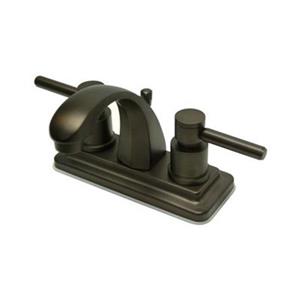 Elements of Design Concord 4-in Oil-Rubbed Bronze 2-Handle Centerset Bathroom Faucet