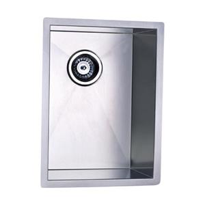 Elements of Design Gourmetier Brushed Nickel 20-in x 15-in Single-Basin Undermount Residential Kitchen Sink