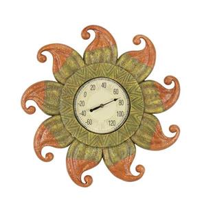 RAM Game Room Products Wireless Indoor/Outdoor Handpainted Sun Thermometer