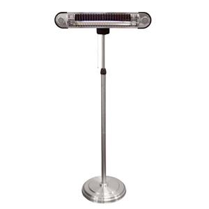 AZ Patio Heater 30-in Stainless Steel 5,118 BTU 120 Volt Stainless Steel Electric Patio Heater