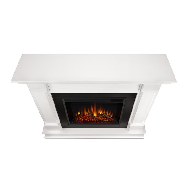 Real Flame Silverton Indoor Electric Fireplace 48 White - Real Flame Silverton Electric Fireplace Insert Real Flame Silverton Indoor Electric Fireplace 48 White - Real Flame Silverton Electric Fireplace Insert
