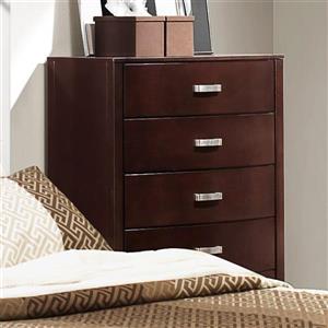 Homelegance Lyric 47.5-in x 36-in Dark Espresso 5-Drawer Chest