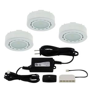 Liteline Corporation LED 4K 12V 2W White 3-Puck Light Kit