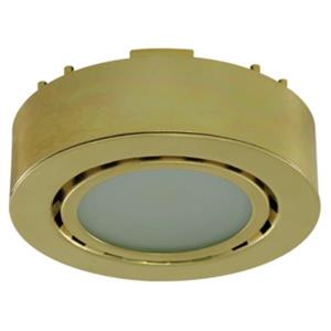 Liteline Corporation 4K 12V 2W Polished Brass LED Single Puck Light