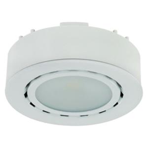 Rondelle au DEL, 3K, 12 V, 2 W - blanc