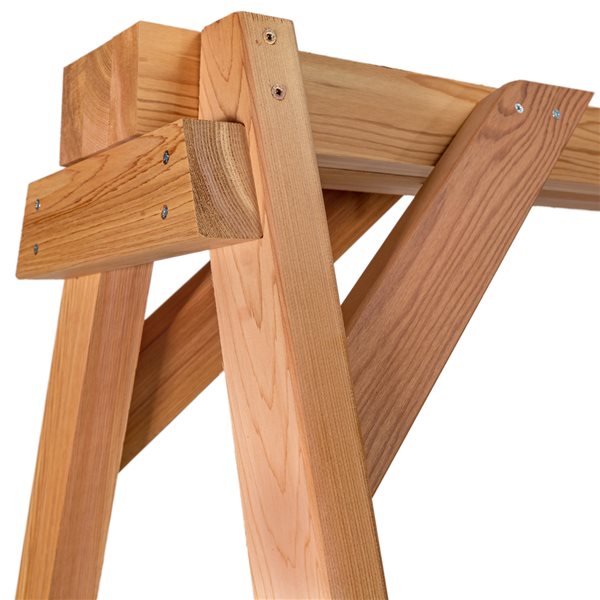 All Things Cedar  4-ft Natural Swing