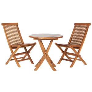 Ensemble bistro chaises et table pliante, 3 mcx