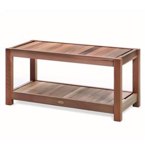 Banc de sauna en cèdre de All Things Cedar, 39 po