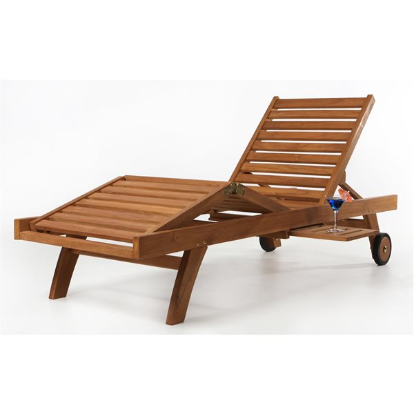 All Things Cedar Teak  Lounge Chair