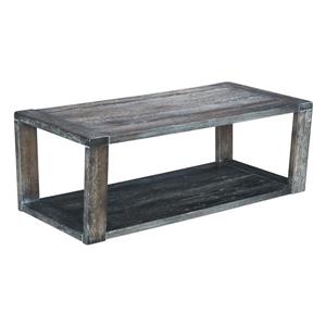 Zuo Modern Skyline Rectangular Coffee Table - 50-in x 23.6-in x 18.5-in - Grey