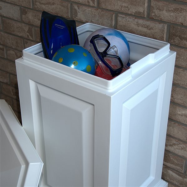 Mayne Berkshire Storage Bin - White