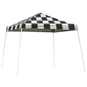 ShelterLogic Pop-Up Canopy HD® Slant - 10-ft x 10-ft - Checkered