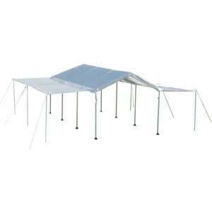 ShelterLogic Canopy Extension Kit - 10-ft x 20-ft - White