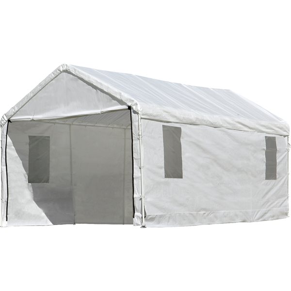 Shelterlogic Outdoor Canopy Window Enclosure Kit 10 Ft X 20 Ft