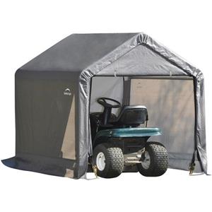 ShelterLogic Shed-in-a-Box® Storage Shelter - 6-ft x 6-ft - Grey