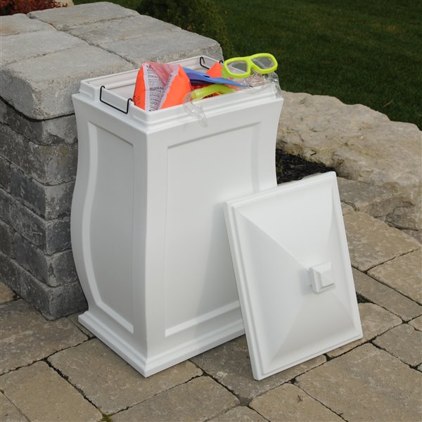 Mayne Mansfield Storage Bin - White