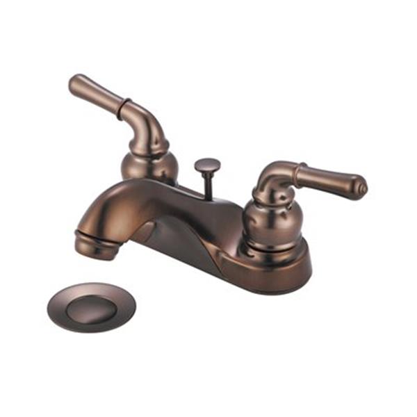 Olympia Faucets 1.75-in Oiled Rubbed Bronze Bathroom Sink Faucet