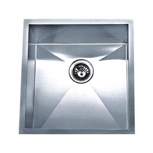 Acri-tec Industries 19-in x 20-in x 10-in Stainless Steel Undermount Square Corner Kitchen Sink