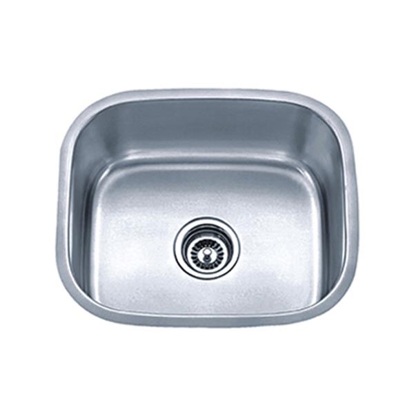 Acri-tec Industries 20.75-in x 17.75-in x 9-in Stainless Steel Undermount  Round Corner Kitchen Sink