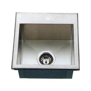 Acri-tec Industries 30-in x 18-in Under-Mount Small Radius Corner Kitchen Sink