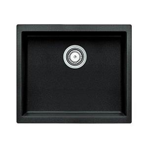 BLANCO Precis 18-in x 20.75-in Anthracite Silgranit Undermount Sink