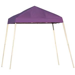 ShelterLogic Pop-Up Canopy HD® Slant Leg - 8-ft x 8-ft - Purple