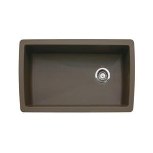 BLANCO Brown 18.50-in x 33.5-in Diamond Super Single Sink