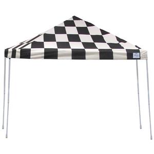 ShelterLogic Pop-Up Canopy HD® Straight Leg - 12-ft x 12-ft - Checkered