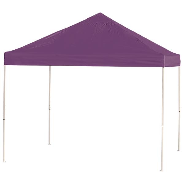 ShelterLogic Pop-Up Canopy HD® Straight Leg - 10-ft x 10-ft - Purple ...