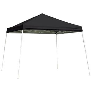 ShelterLogic Pop-Up Canopy HD® Slant Leg - 12-ft x 12-ft - Black