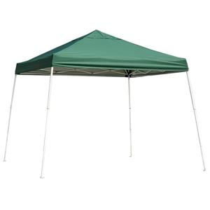 ShelterLogic Pop-Up Canopy HD® Slant Leg - 10-ft x 10-ft - Green
