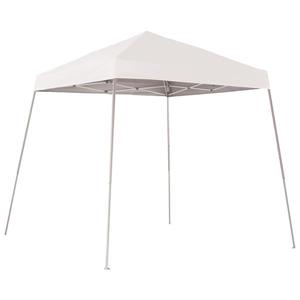 ShelterLogic Pop-Up Canopy HD® Slant Leg - 8-ft x 8-ft - White
