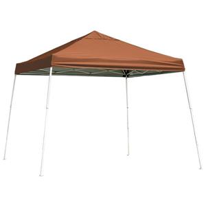 ShelterLogic Pop-Up Canopy HD® Slant Leg - 12-ft x 12-ft - Terracotta