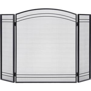 ShelterLogic Fireplace Classic Screen - Black