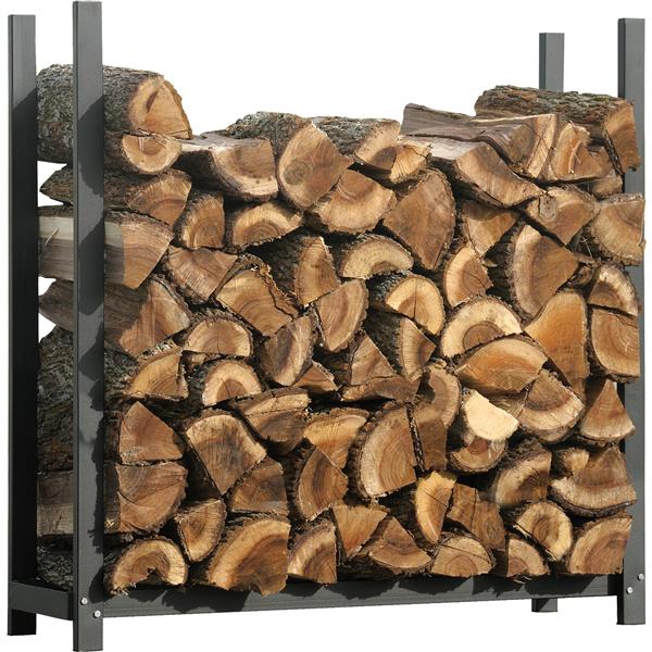 Shelterlogic Ultra Duty Firewood Rack, Outdoor Firewood Holder