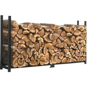 ShelterLogic Ultra Duty Firewood Rack - Black