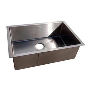 Acri-tec Steel 18-in x 27-in Under-Mount Single Basin Kitchen Sink