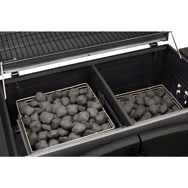 Dyna Glo Dual Chamber Extra Large Premium Charcoal Grill Total Cooking Area 816 sq in