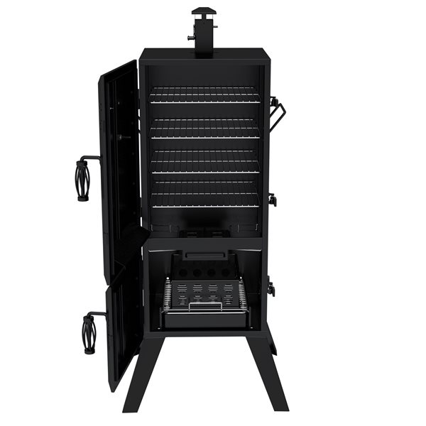 Dyna Glo Vertical Charcoal Smoker 36 in Black DGX780BDC D RONA