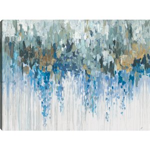 ArtMaison Canada Blue Visuals 30-in x 40-in Canvas Print Art