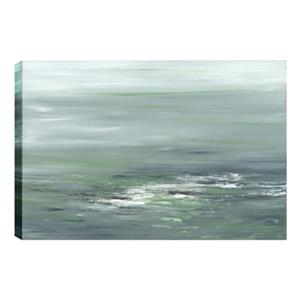 ArtMaison Canada Greenery I Abstract 24-in x 36-in Canvas Print Art